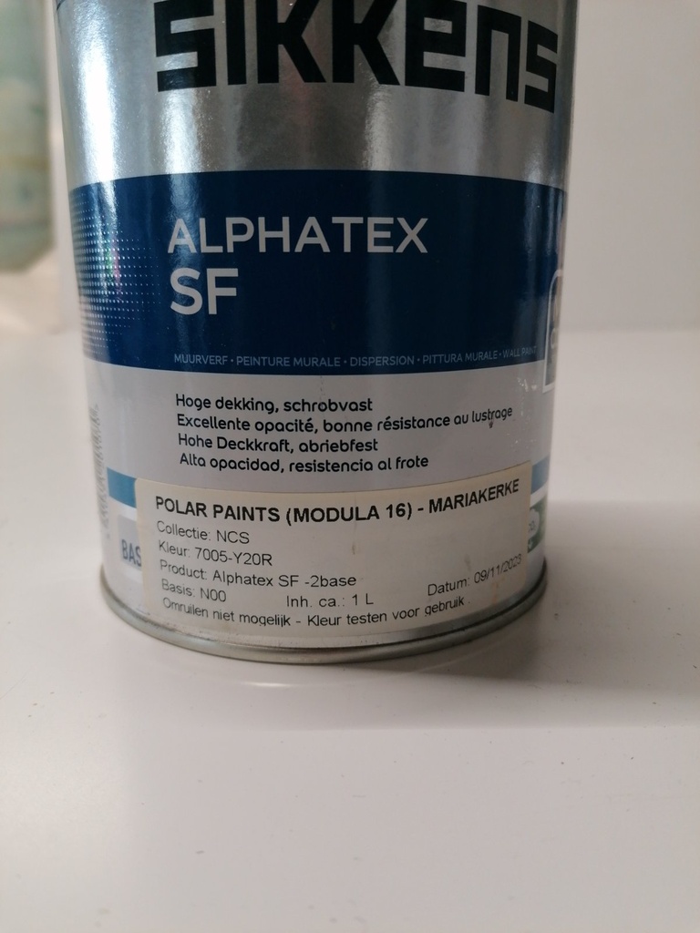 Sikkens Alphatex SF - (NCS S 7005-Y20R) label2