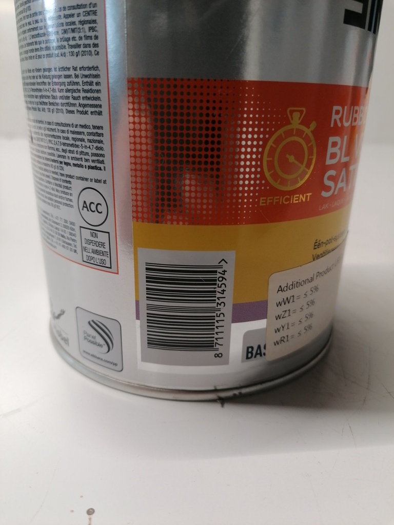 Sikkens Rubbol BL Ventura Satin - 2base - (ON.00.40) ean_label