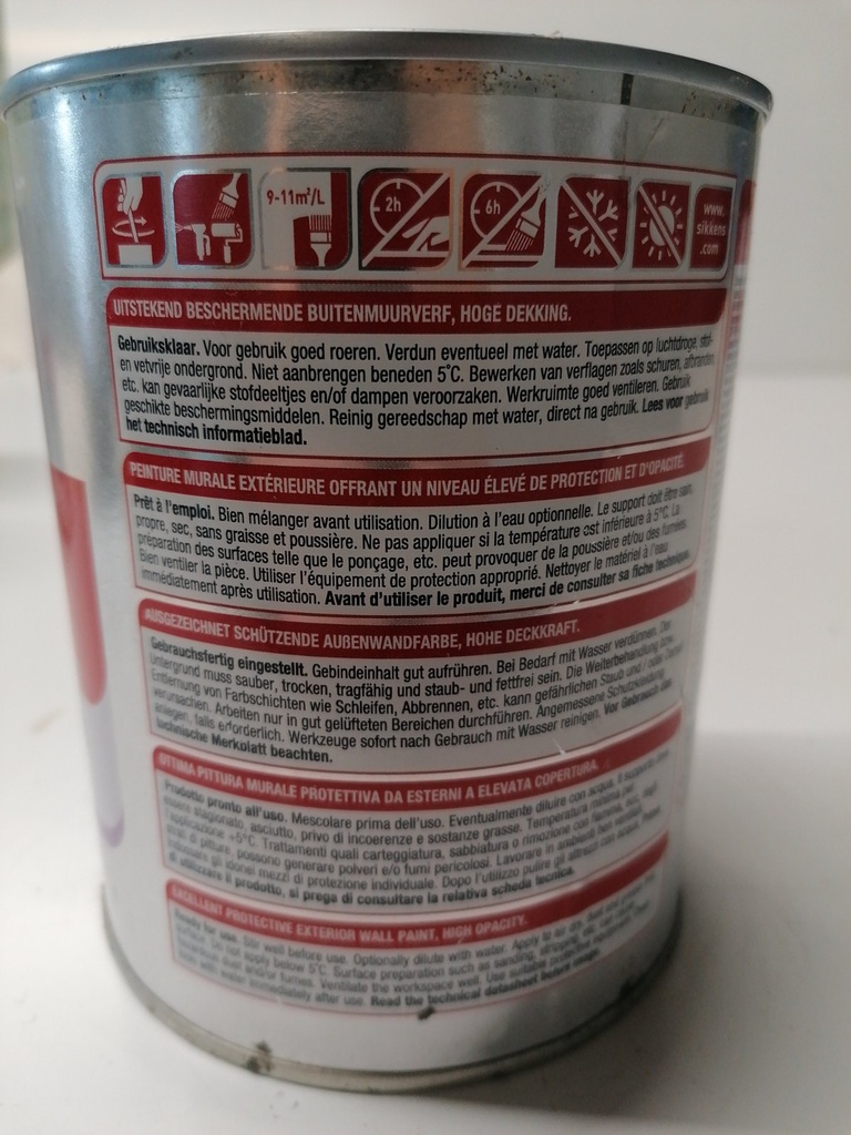 Sikkens Alphatex IQ - (ON.00.40) label3