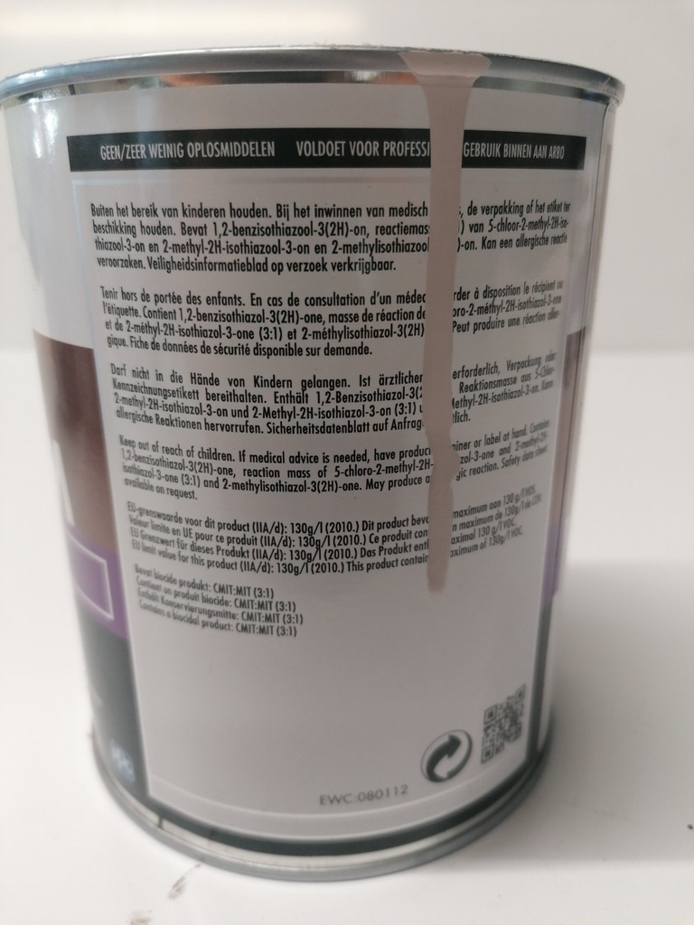 Veveo Celsor Aqua Titanium ZG - Broeker grijs geelachtig (SK-4645) label3