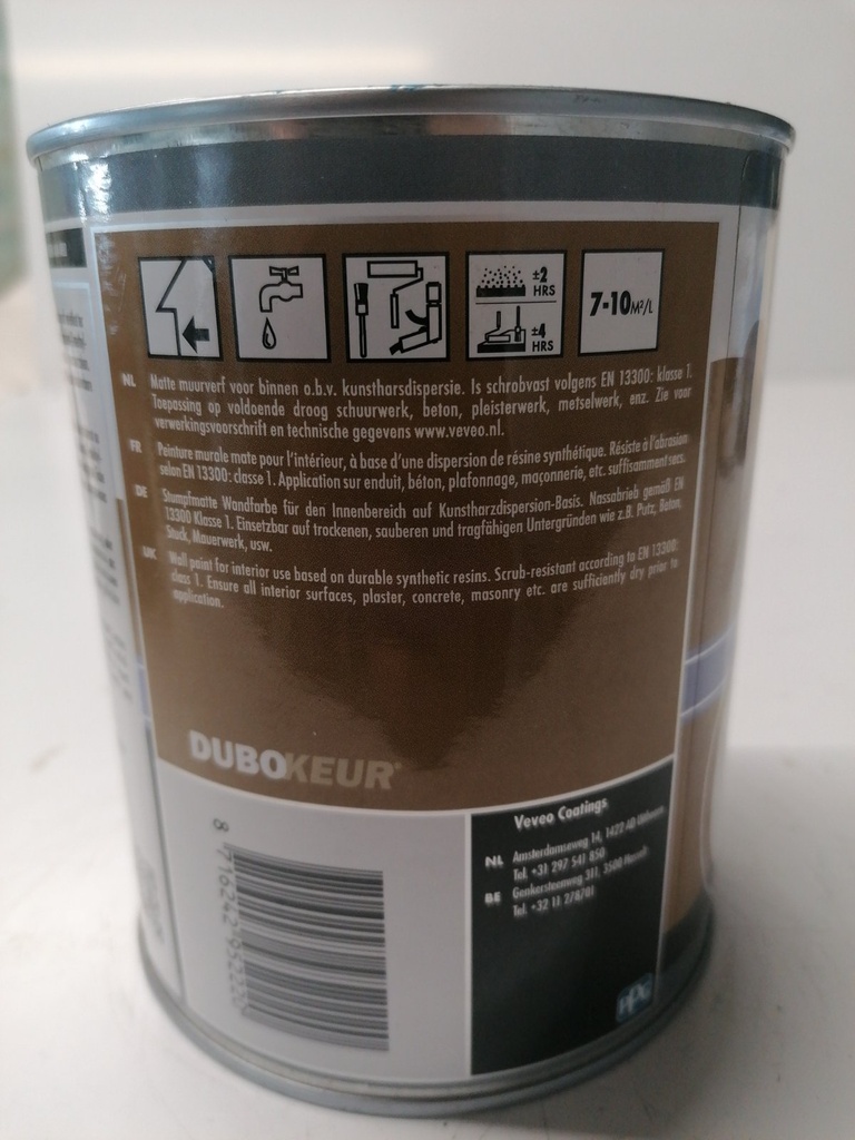 Veveo Collix Pro Finish - Gelbgrau (RAL 7034) extra