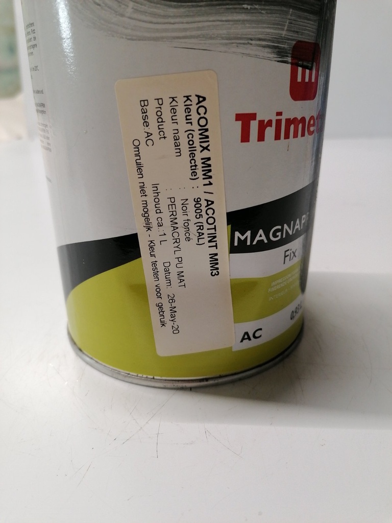 Trimetal Magnaprim Fix - Noir foncé (RAL 9005) label2