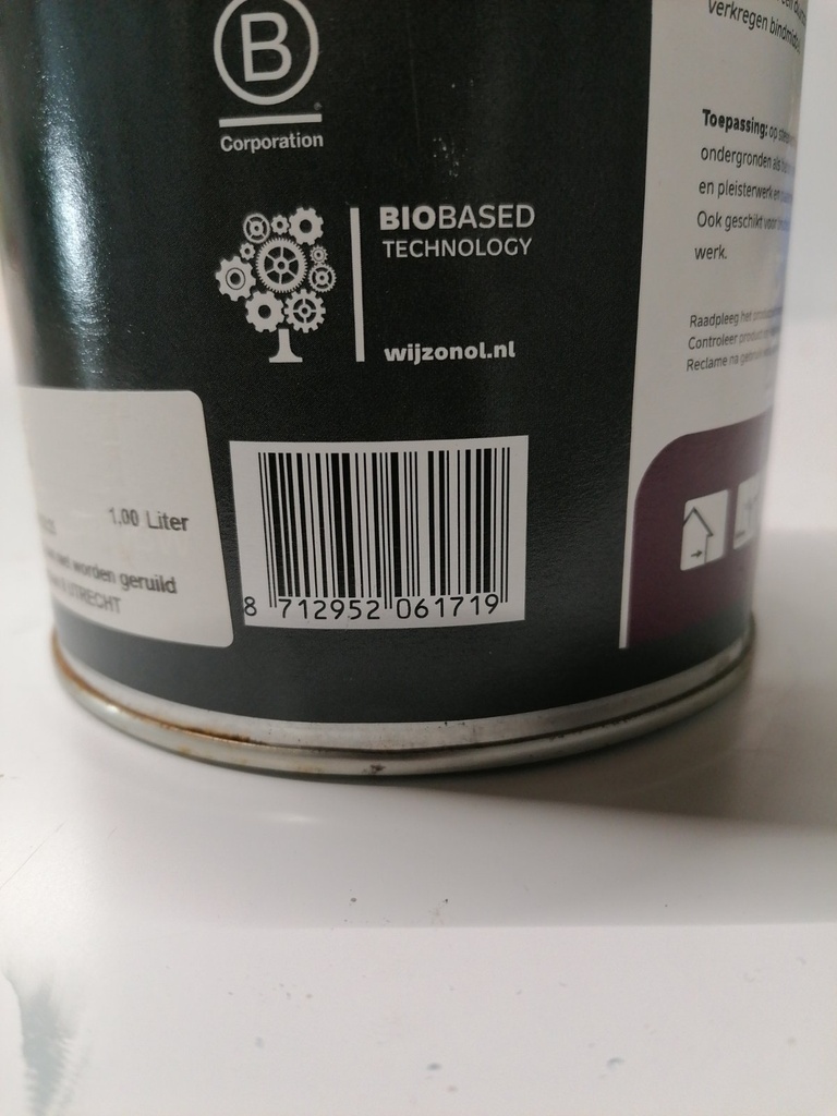 Wijzonol Wijzotex Mat - Muisgrijs (RAL 7004) ean_label