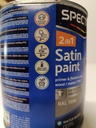 Spectrum 2 in 1 Satin paint - Platingrijs (RAL 7036) extra