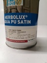 Herbol Herbolux Aqua PU Satin - Mahoniebruin (RAL 8016) label2