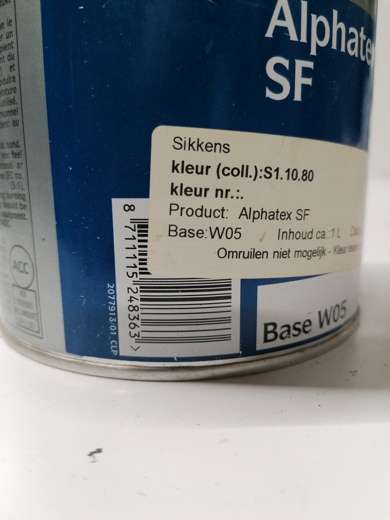 Sikkens Alphatex SF - (Sikkens S1.10.80) ean_label