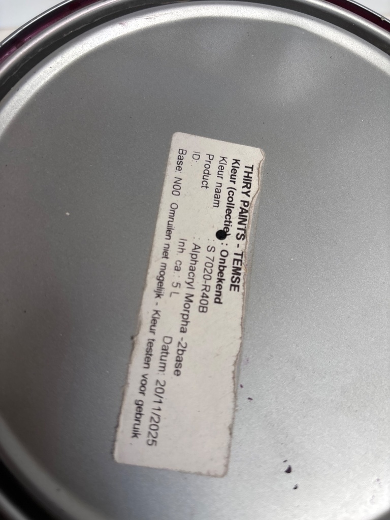 Sikkens Alphacryl Morpha - Onbekend (NCS S 7020-R40B) label2
