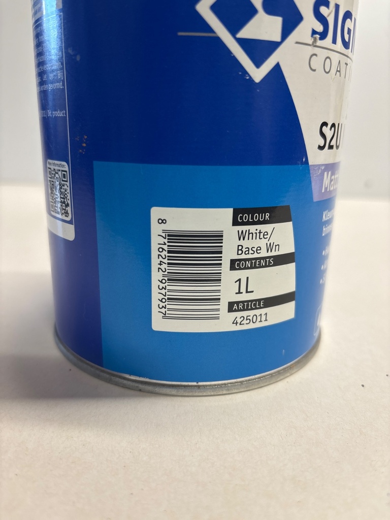 Sigma Coatings S2U Nova Matt - (NCS S 0510-Y) ean_label
