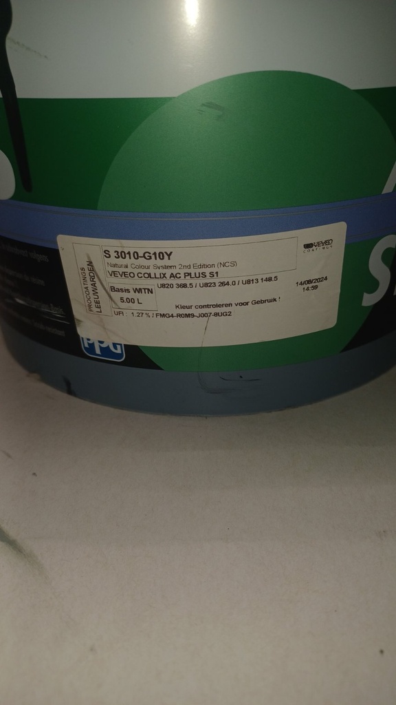 Veveo AC Plus S1 - (NCS S 3010-G10Y) label2