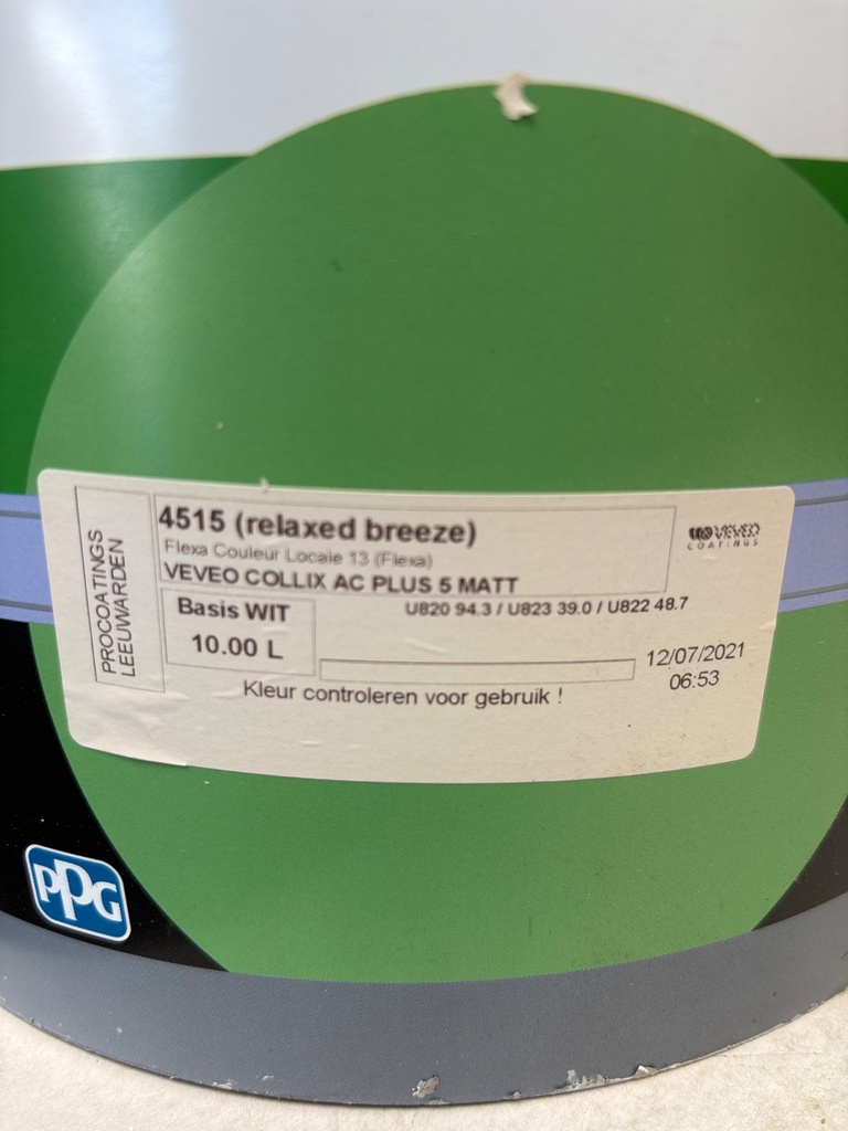 Veveo Collix AC Plus 5 Matt - relaxed breeze (Flexa Couleur Locale 13 4515) label2