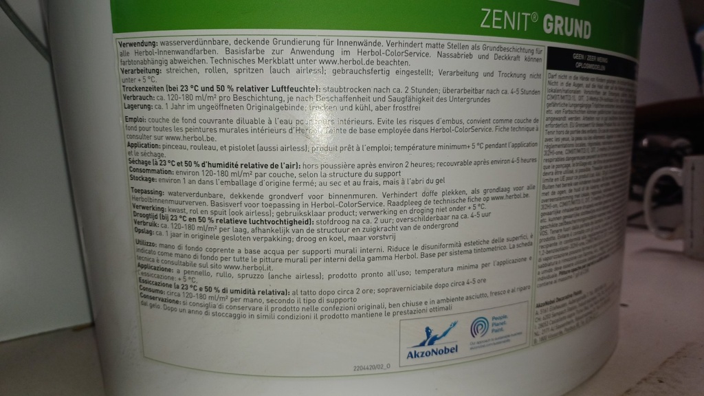 Herbol Zenit Grund - White Truffle (Cust. Req.) (AN VL Colour Alternatives D605D) back