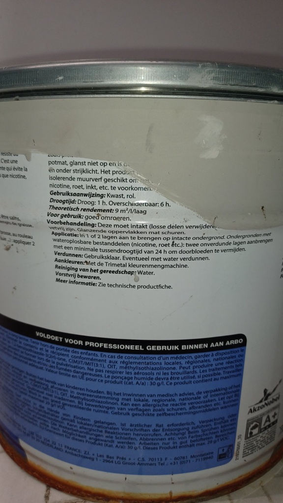 Trimetal Magnacryl Prestige Mat - (P.N.00.81) back2