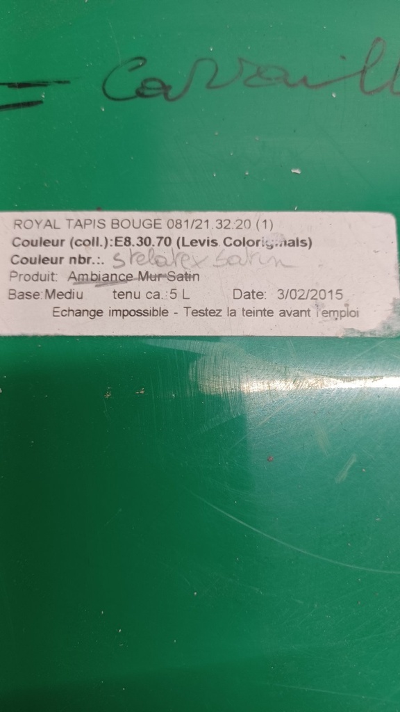 Stelatex Stelatex Mur & Plafond Satin - (E8.30.70) label2