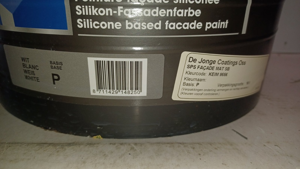 SPS Façade Mat SB - (KEIM 9556) ean_label