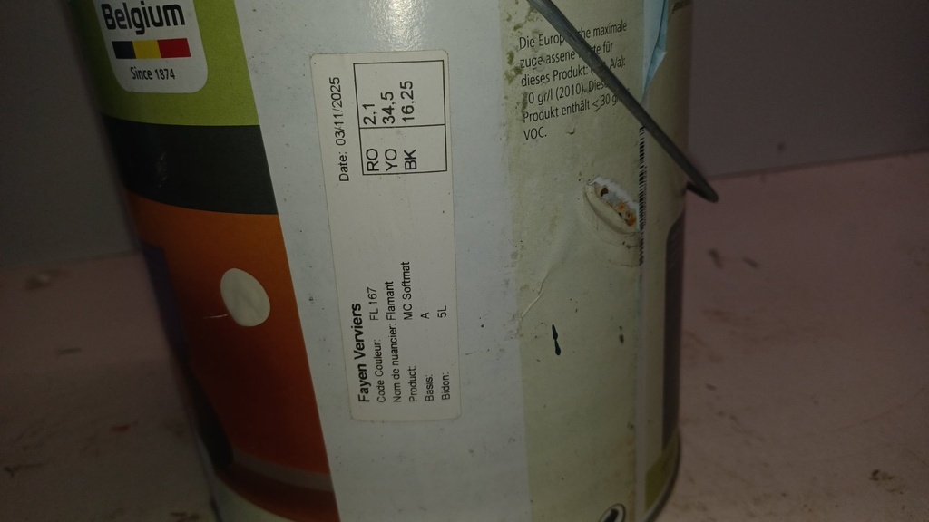 Libert Softmat - Flamant (F 167) label2