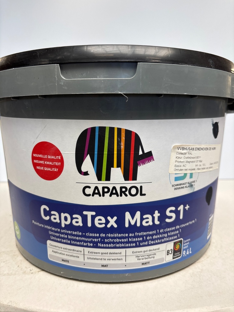 Caparol CapaTex Mat S1+ 9.4L