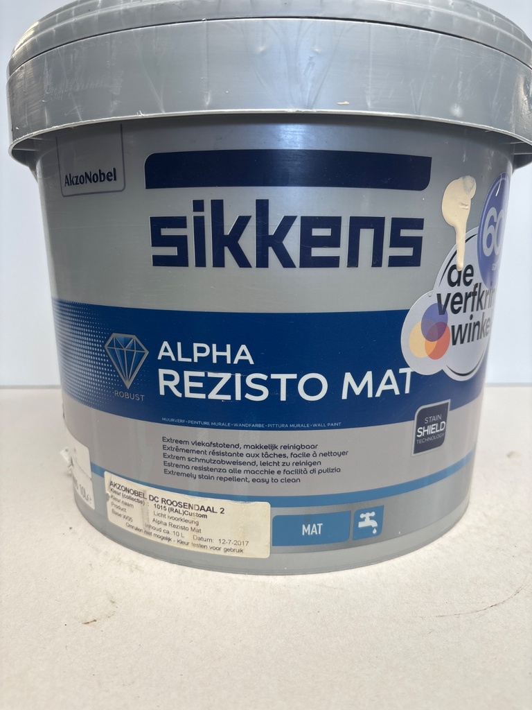 Sikkens Alpha Rezisto Mat 10L