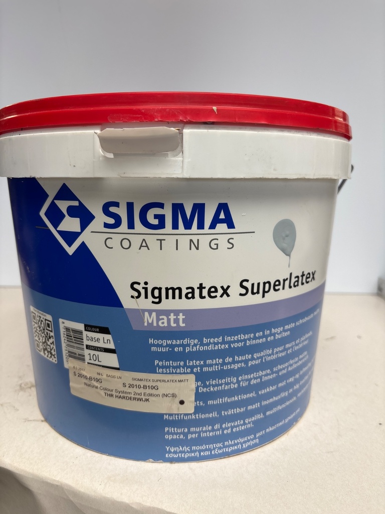 Sigma Coatings Sigmatex Superlatex Matt 10L