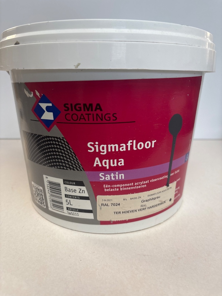 Sigma Coatings Sigmafloor Aqua Satin - Graphitgrau (RAL 7024)