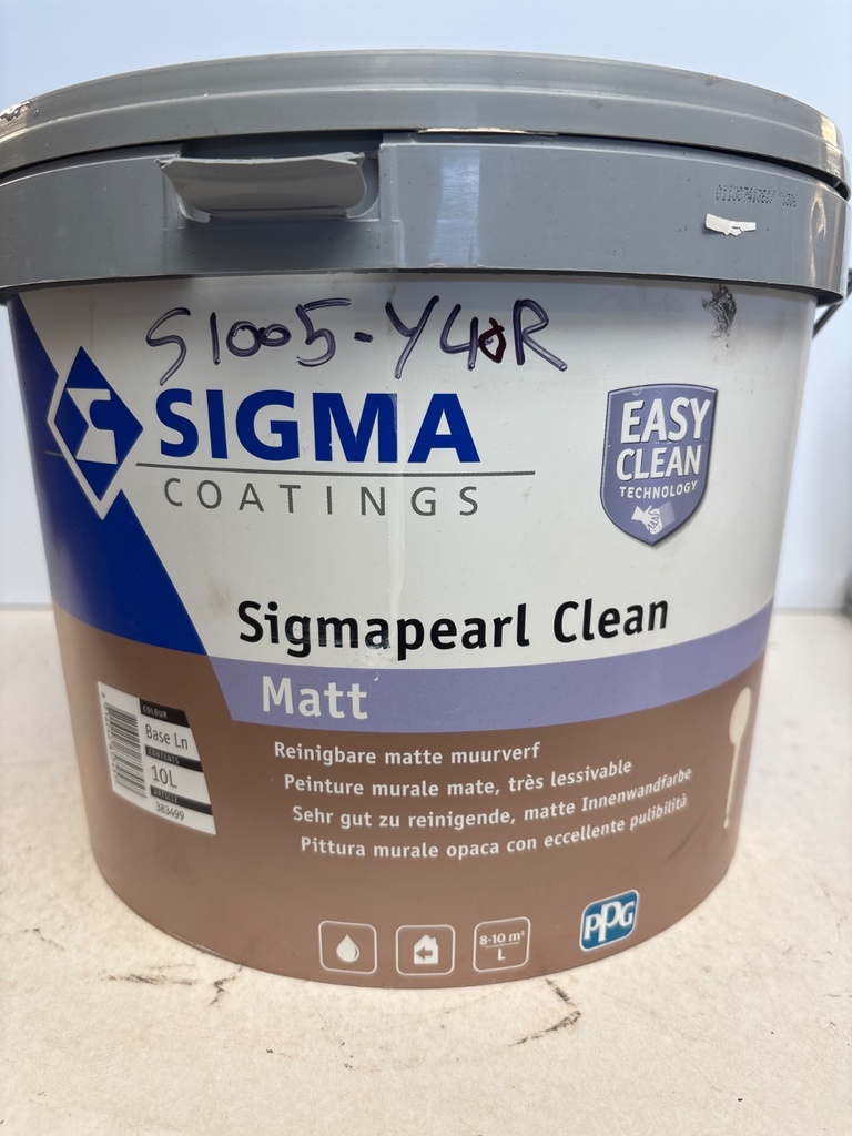 Sigma Coatings Sigmapearl Clean Matt 10L