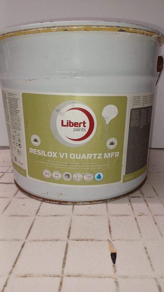 Libeert paints Resilox V1 Quartz MFR 10L
