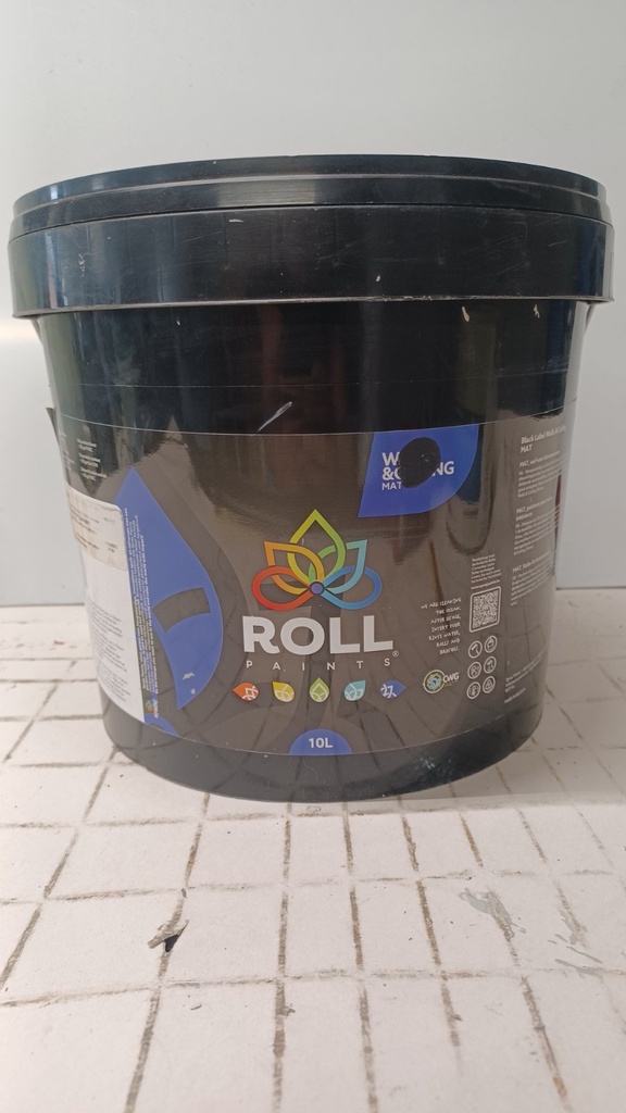 Roll Paints Black Label Walls & Ceiling MAT 10L