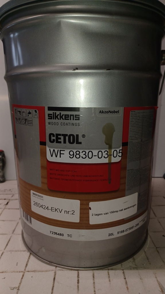 Sikkens Cetol WF 9830-03-05 - (WF 9830-03-05)