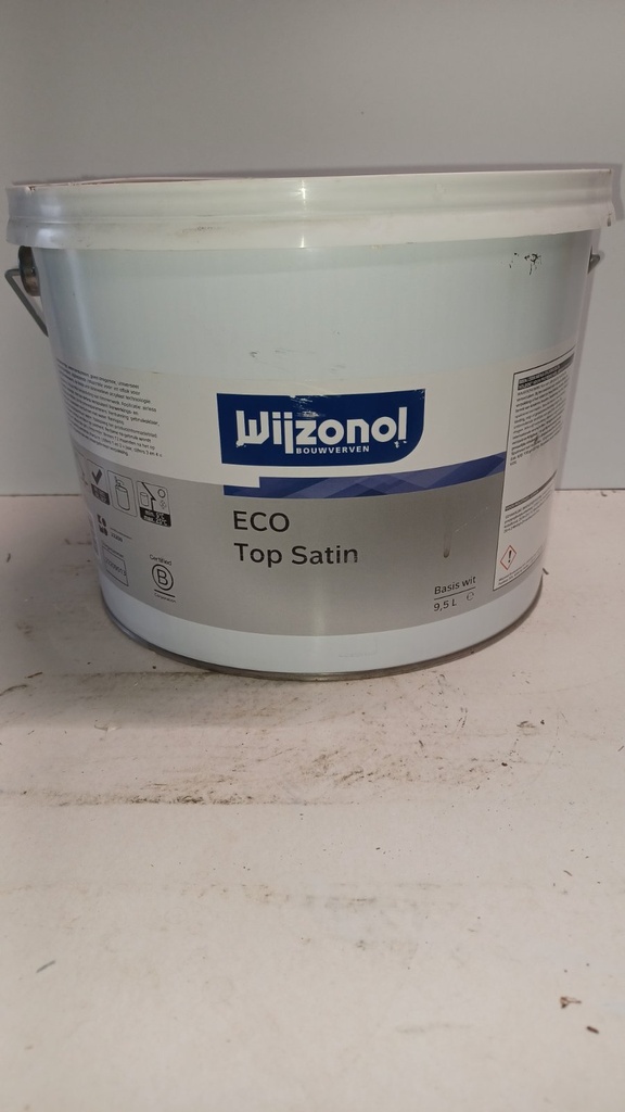 Wizonal ECO Top Satin - Verkeerswit (RAL 9016)
