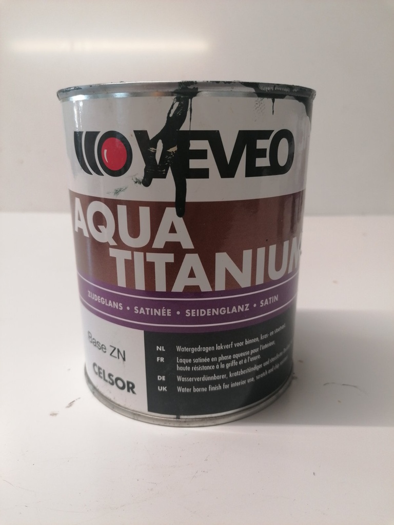 Veveo Aqua Titanium Zijdeglans 1L