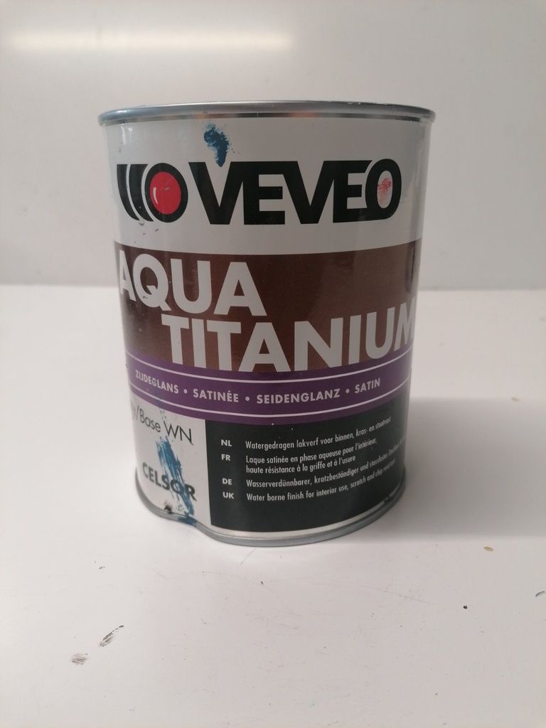 Veveo Celsor Aqua Titanium Zijdeglans - Seidengrau (RAL 7044)