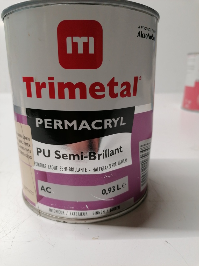 Trimetal Permacryl PU Semi-Brillant - Kwartsgijs (RAL 7039)