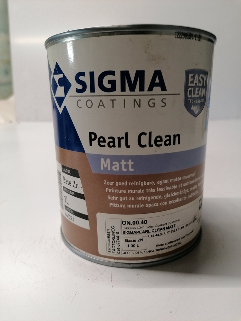 Sigma Coatings Sigma Pearl Clean Matt 1L
