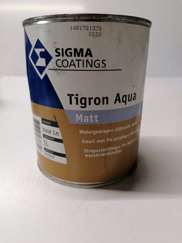 Sigma Coatings Tigron Aqua Matt 1L