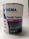 Sigma Coatings Facade Topcoat Satin - Tiefschwarz (RAL 9005)