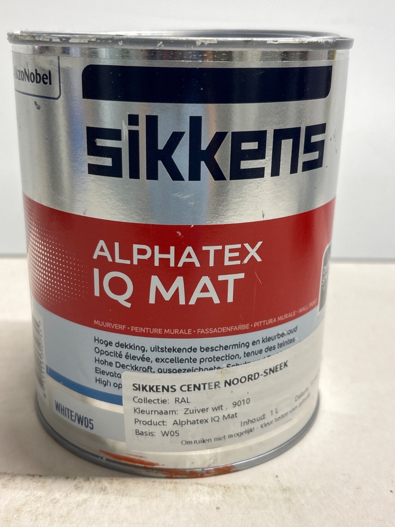 Sikkens Alphatex IQ Mat 1L