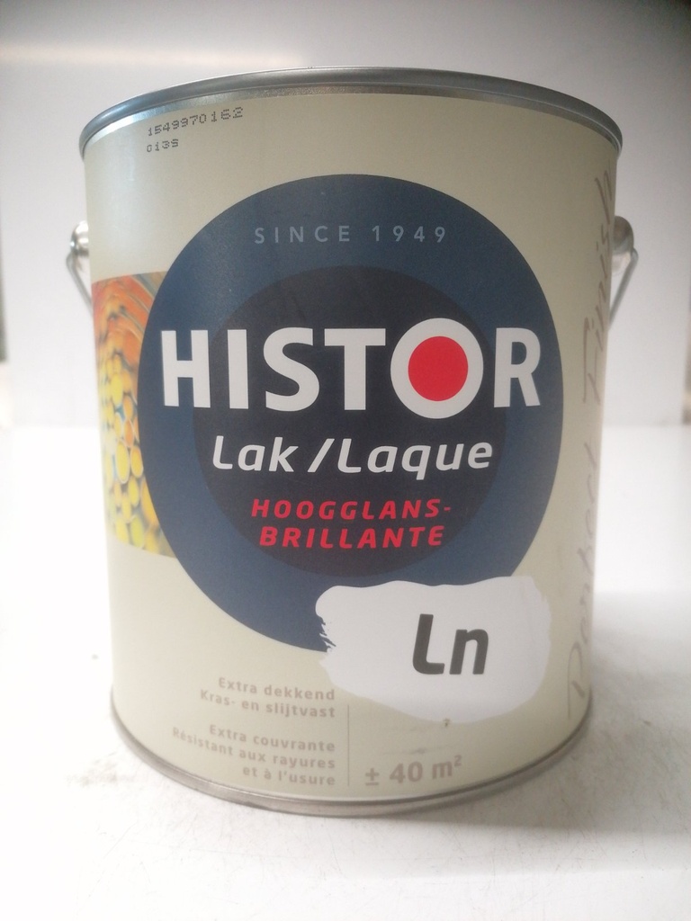 Histor Lak/Laque Hoogglans-Brillante 2.5L