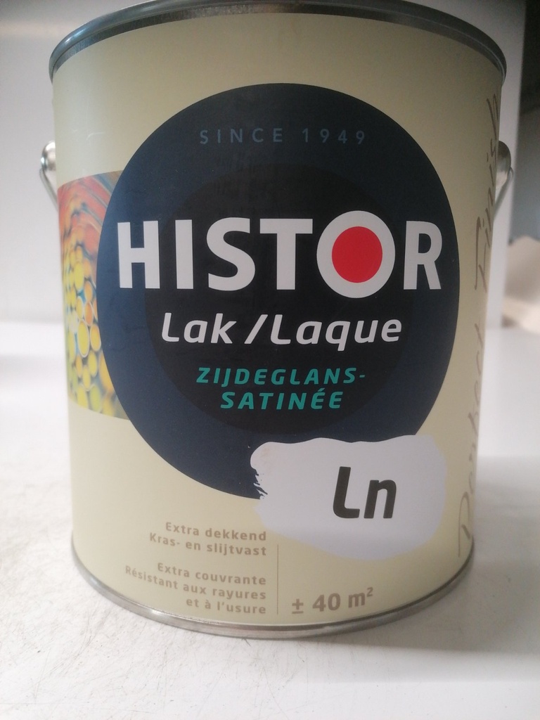 Histor Perfect Lak / Laque Zijdeglans-Satinée 2.5L