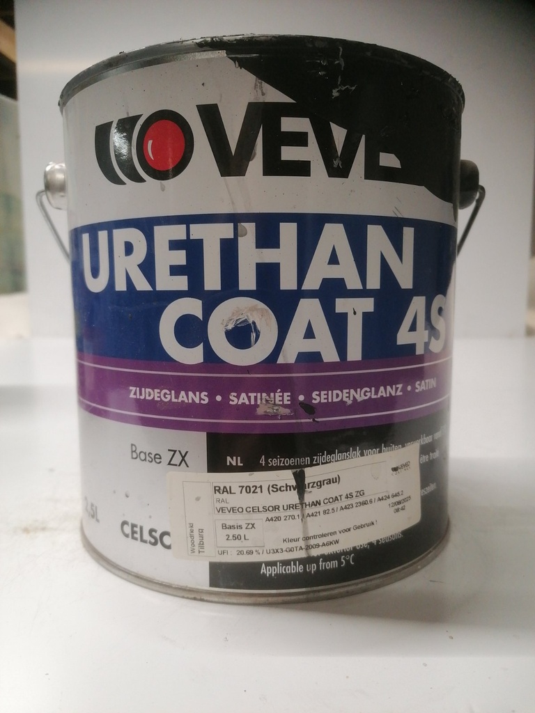 Veveo Celsor Urethan Coat 4S 2.5L