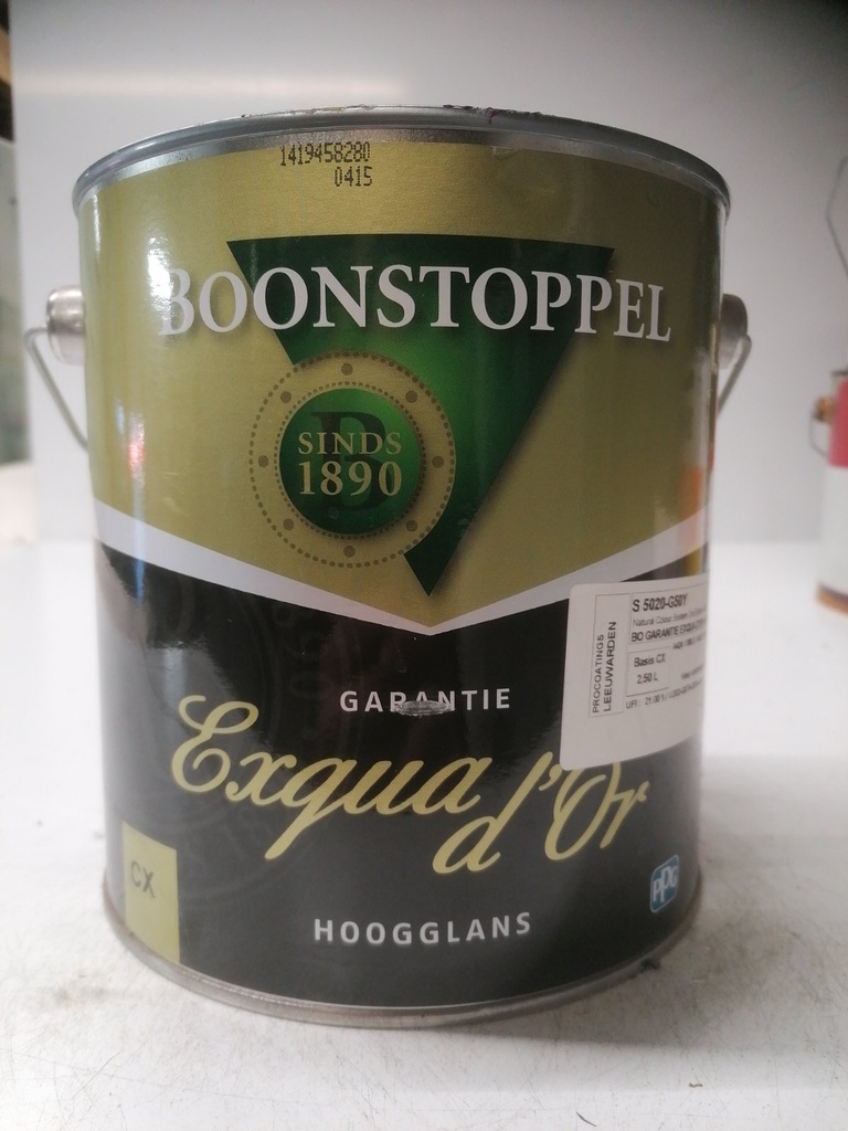 Boonstoppel Garantie Exqua d'Or Hoogglans 2.5L