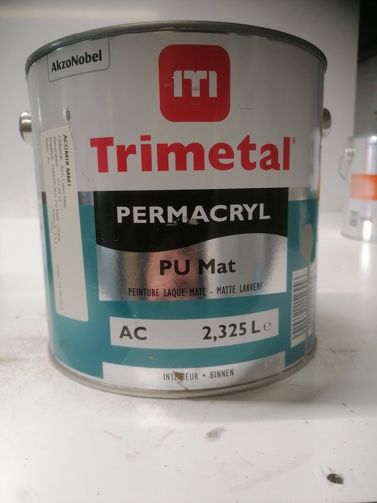 Trimetal Permacryl PU Mat 2.325L