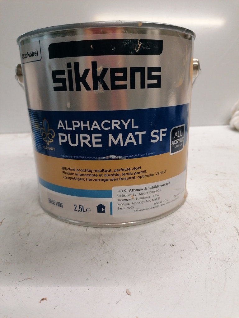 Sikkens Alphacryl Pure Mat SF 2.5L