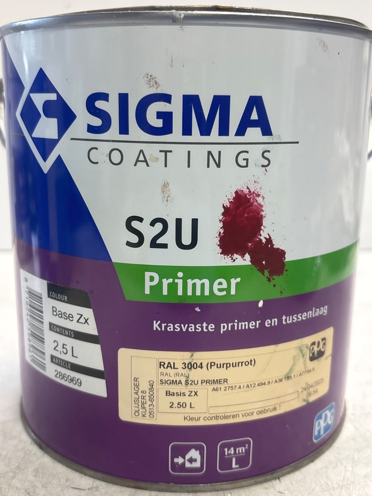 Sigma Coatings S2U Primer 2.5L