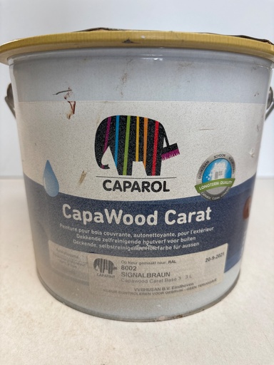 Caparol CapaWood Carat - SIGNALBRAUN (RAL 8002)