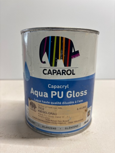 Caparol Capacryl Aqua PU Gloss - Kieselgrau (RAL 7032)
