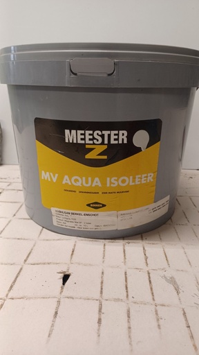 [VKW/26/0319] Meester Z MV Aqua Isoleer - Lichtgrijs (RAL 7035)