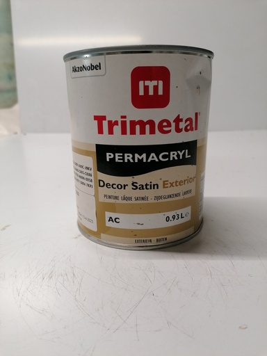 Trimetal Permacryl Decor Satin Exterior 0.93L