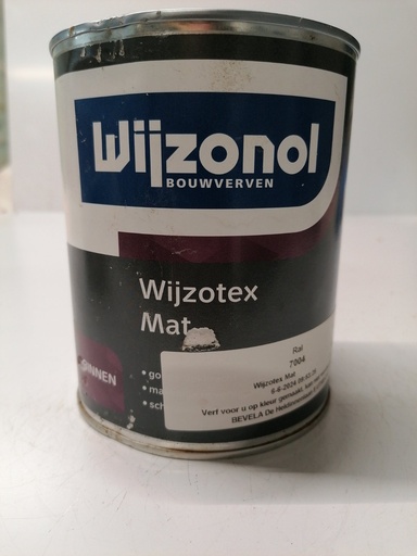 [VKW/26/0426] Wijzonol Wijzotex Mat - Muisgrijs (RAL 7004)