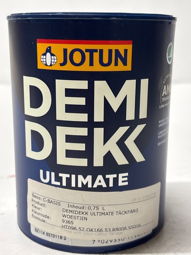 [VKW/26/0552] Jotun Demidekk Ultimate 0.75L