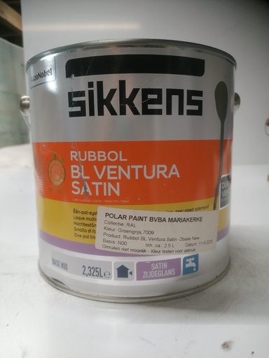 [VKW/26/0614] Sikkens Rubbol BL Ventura Satin 2.5L