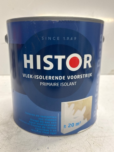 Histor Vlek-Isolerende Voorstrijk / Primaire Isolant 2.5L